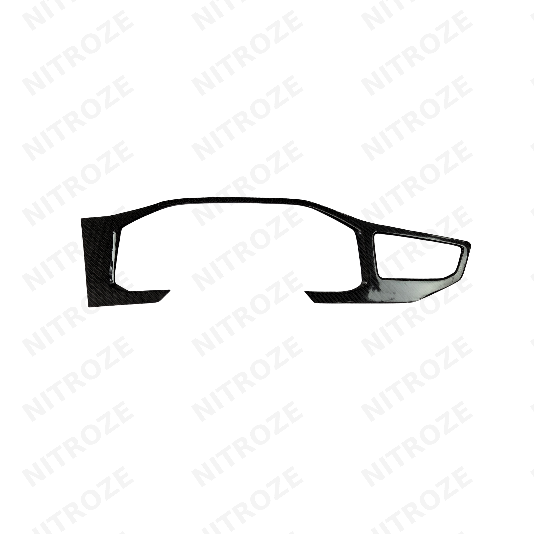 Volkswagen Virtus Carbon Fibre Dashboard Overlay | 2-Piece Set