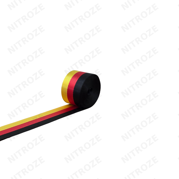 Racing Seat Belt Webbing | German Flag, Sparco, BMW M, Momo & Bride Style