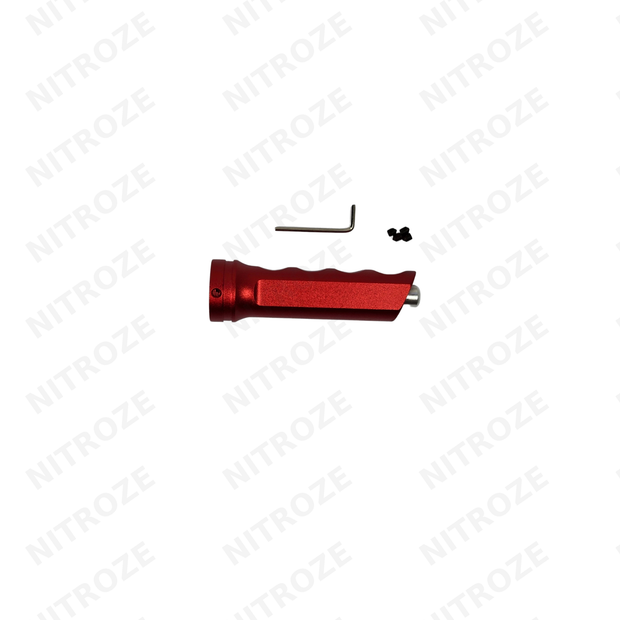 Aluminium Handbrake Handle Cover | Red | Universal
