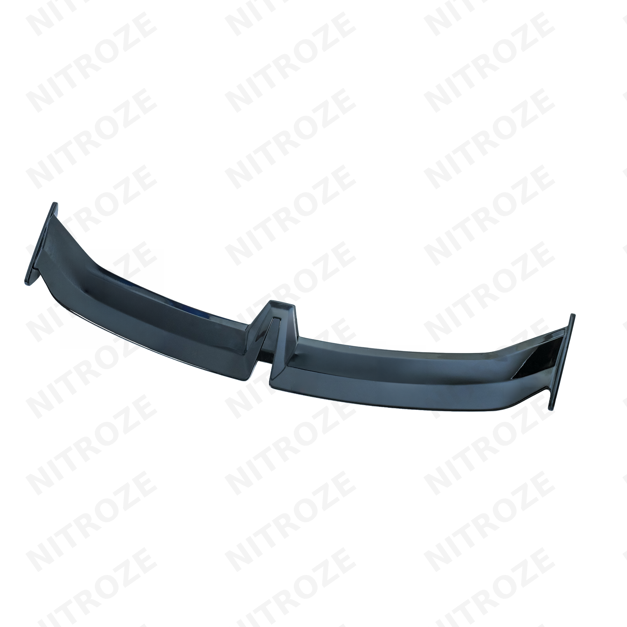 Universal GT V-Cut Rear Boot Spoiler | Gloss Black
