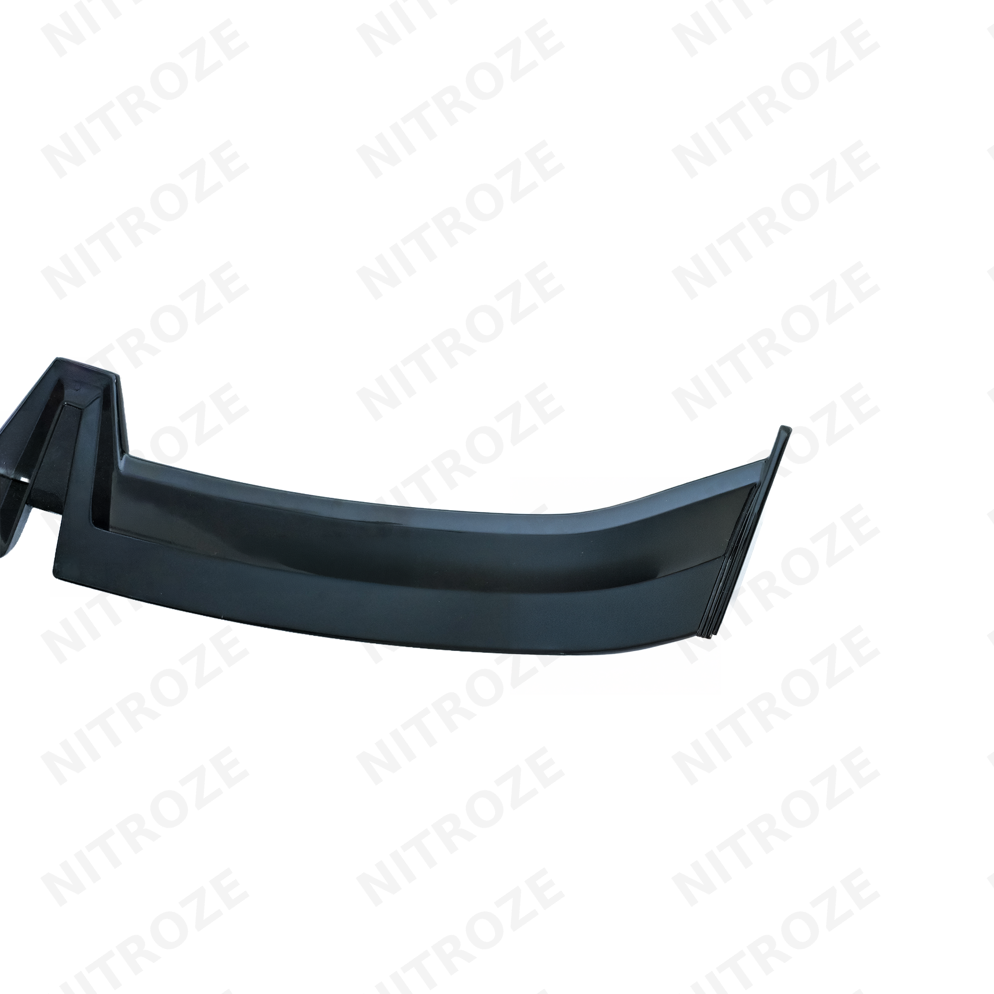 Universal GT V-Cut Rear Boot Spoiler | Gloss Black