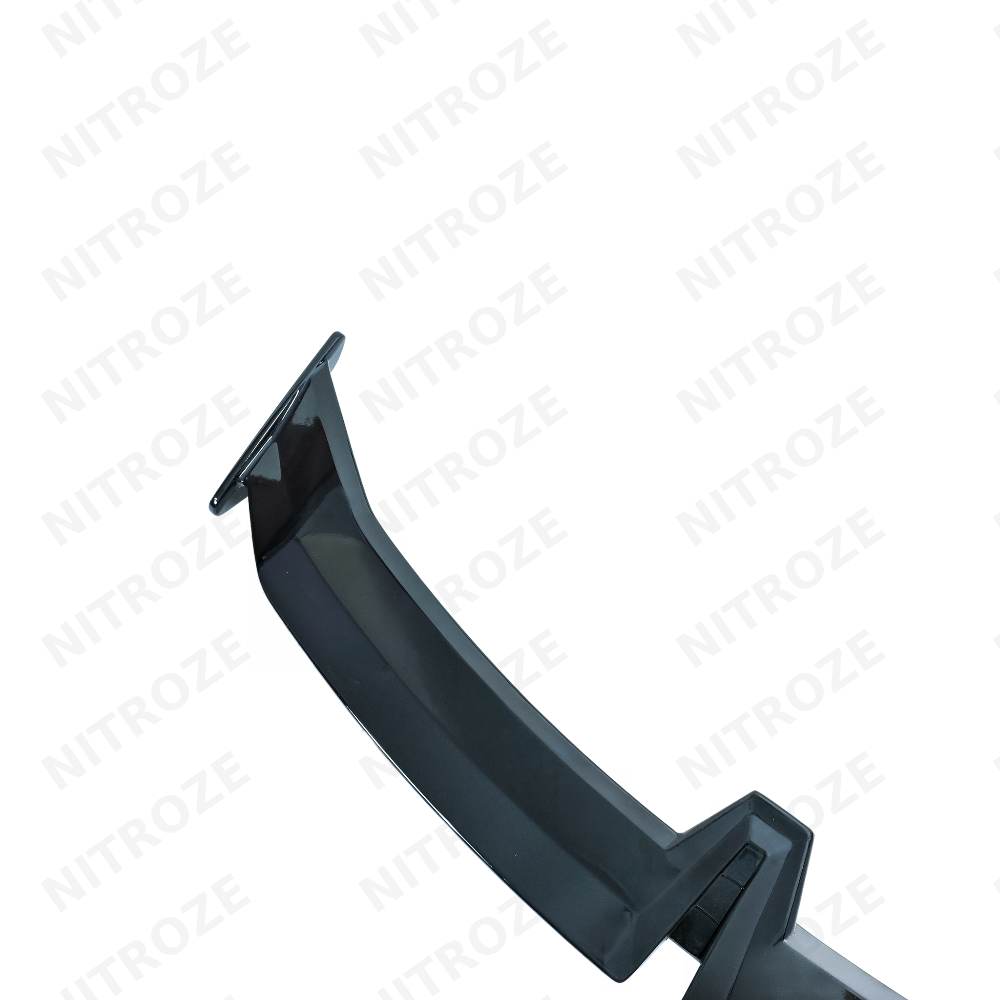 Universal GT V-Cut Rear Boot Spoiler | Gloss Black