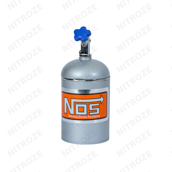 NOS Bottle-Style Car Ashtray | Miniature Nitrous Bottle Design