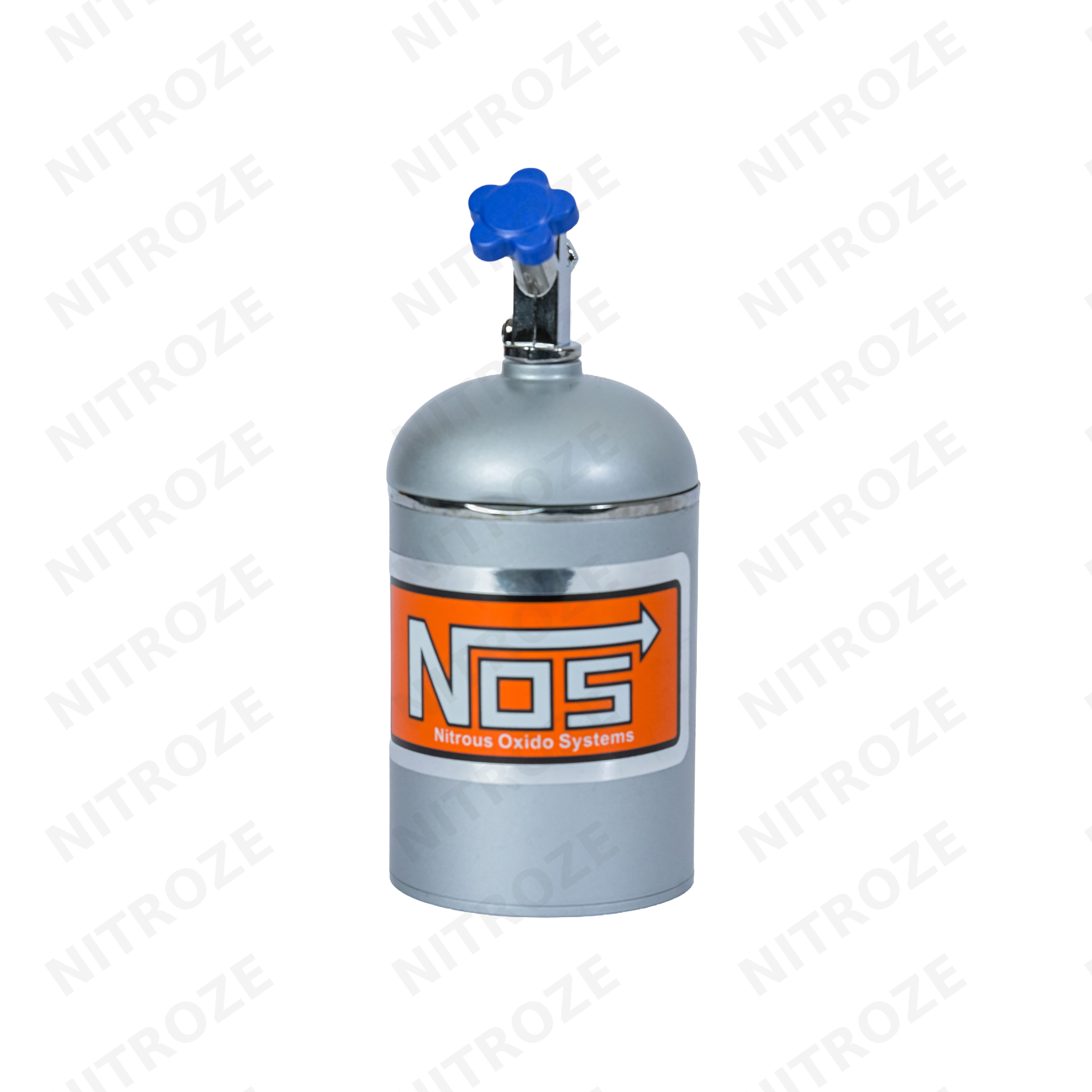 NOS Bottle-Style Car Ashtray | Miniature Nitrous Bottle Design