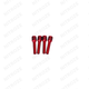 Aluminium Door Lock Pins | Set of 4