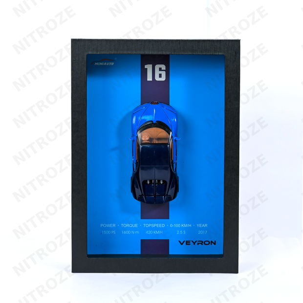 3D Miniature Car Frame | Desk & Home Display