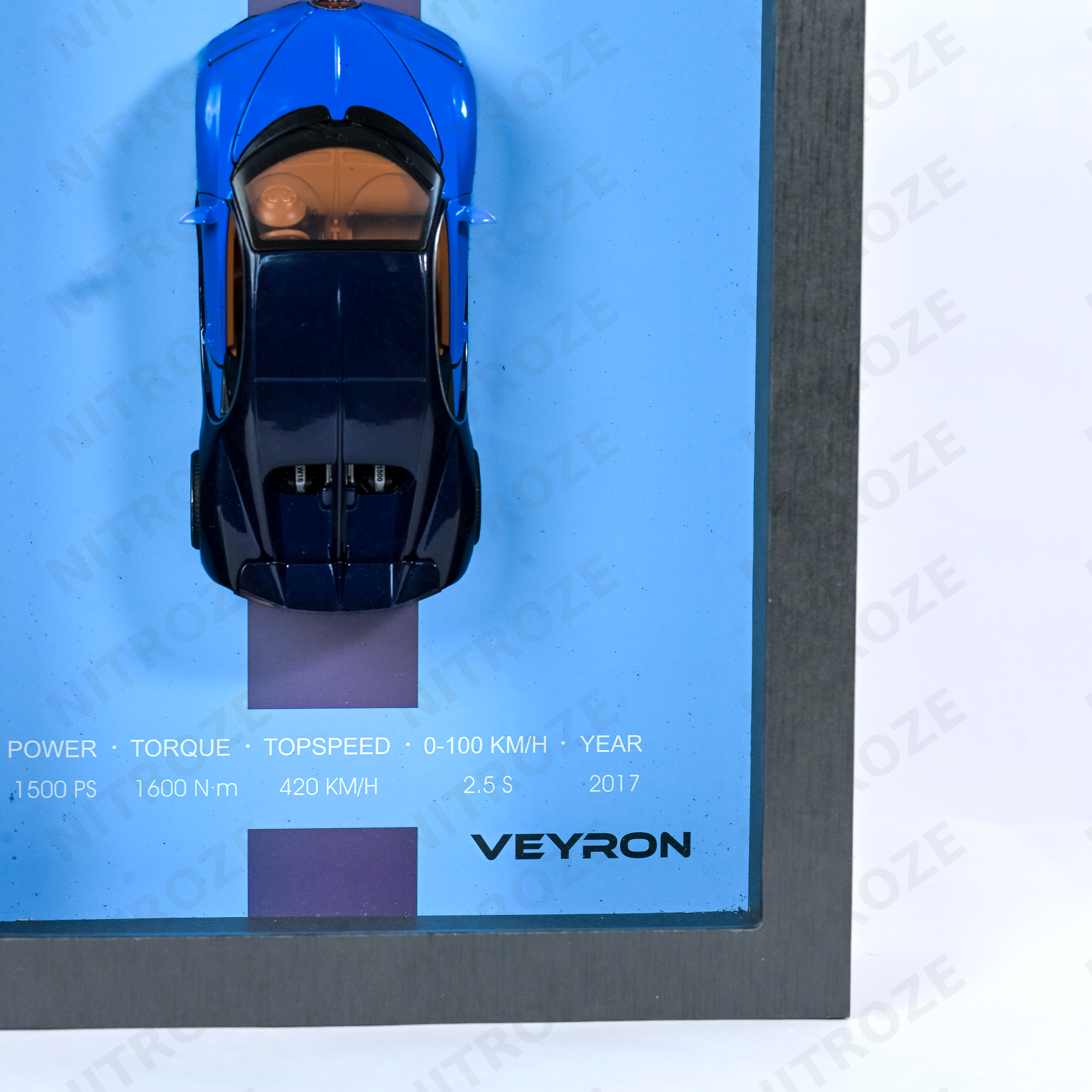 3D Miniature Car Frame | Desk & Home Display