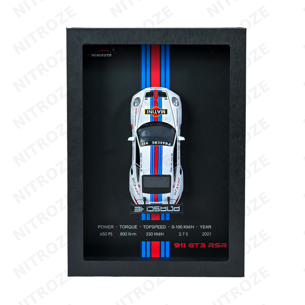 3D Miniature Car Frame | Desk & Home Display