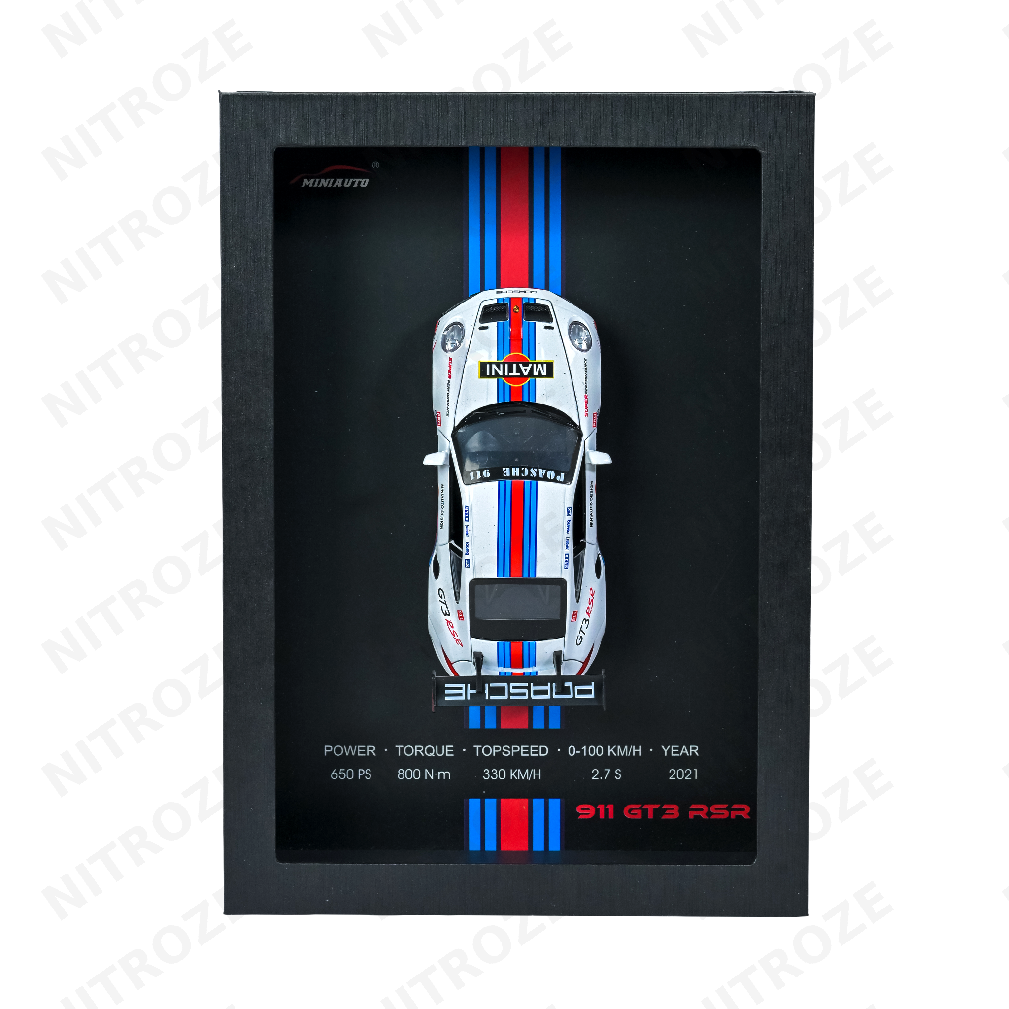 3D Miniature Car Frame | Desk & Home Display
