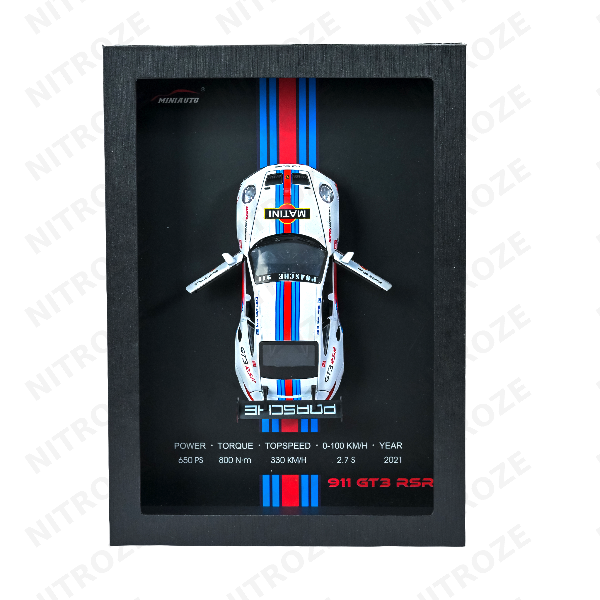 3D Miniature Car Frame | Desk & Home Display