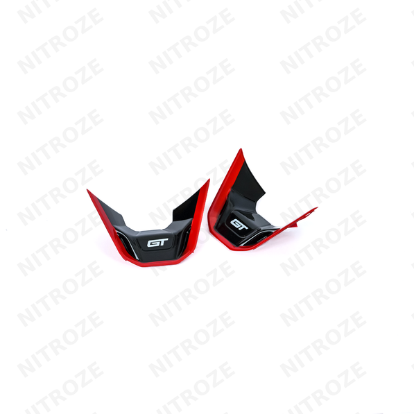 GT Badge | Carbon & Red Finish | Volkswagen Virtus