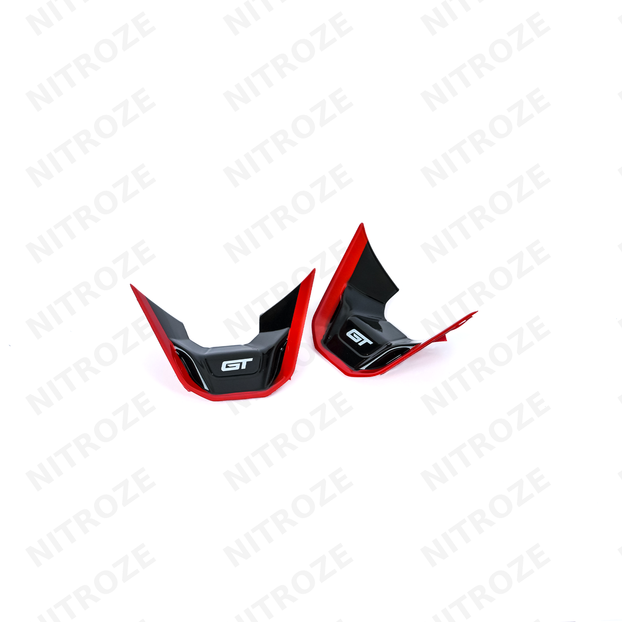 GT Badge | Carbon & Red Finish | Volkswagen Virtus