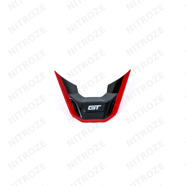 GT Badge | Carbon & Red Finish | Volkswagen Virtus