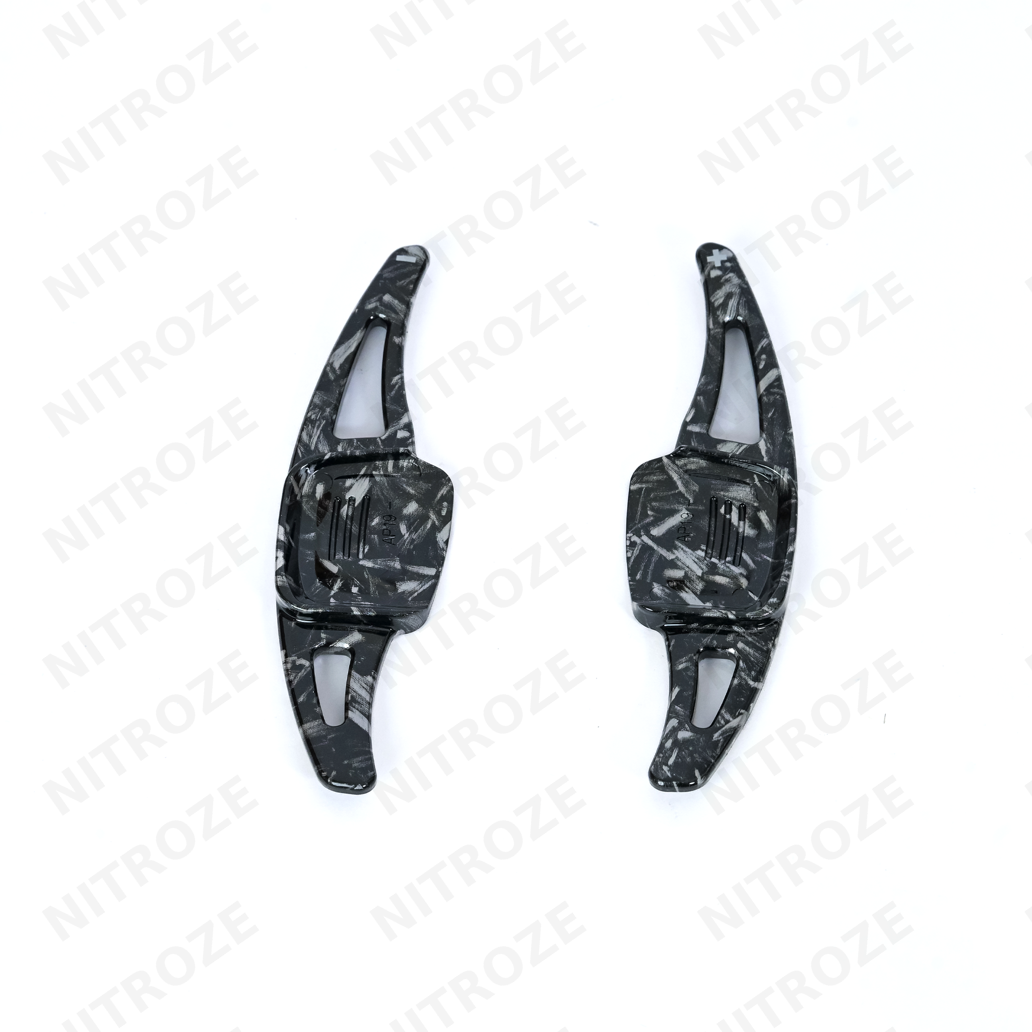 Carbon ABS Paddle Shifters | Volkswagen Virtus & VAG 2.0 Cars (VW)