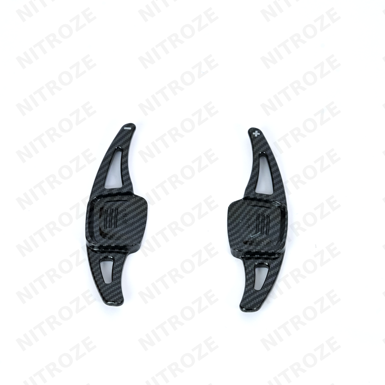 Carbon ABS Paddle Shifters | Volkswagen Virtus & VAG 2.0 Cars (VW)