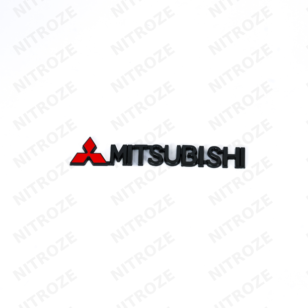 Mitsubishi 3D Metal Emblem Badge