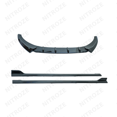 Front Splitter & Side Skirt Kit | Volkswagen Virtus